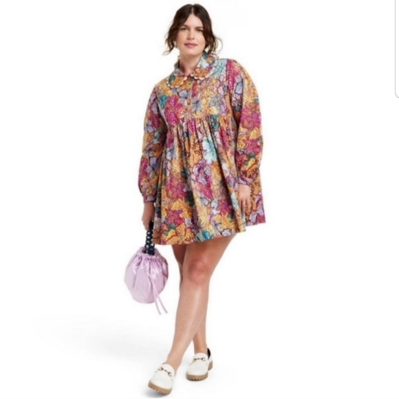 Kika Vargas Anemone Floral Mini Dress - Picture 3 of 16